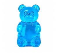 Gummy Bear Squishy, Slow Rising Fidget Toys, Soft Squeezy Squishies for Anxiety Relief, Sugar Filled Squishys Toys for Kids and Adults, Squishy Fidget Toy for Desk Home Office (Blue)