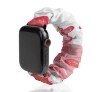 Gummy Bears And Strawberry Cake Scrunchies Watch Band Compatible with IWacth Series Replacement Strap 42mm/44mm