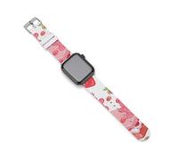 Gummy Bears And Strawberry Cake Silicone Bands Replacement Strap Wristbands Compatible with IWatch 38mm/40mm