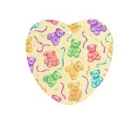 Gummy Bears Candy Ribbons Car Air Freshener Aromatherapy Tablet Hanging Decor for Rearview Mirror Dorm