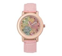 Gummy Bears Fashion Women's Wrist Watches Analogue 3 Hand Leather Strap Quartz Watch