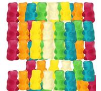 Gummy Bears Fruity Jelly Sweets Bulk Pick & Mix Retro Sweets Gluten Free & Dairy Free Soft Chewy Sweets for Sharing Party Treats Available in 250g, 500g, 1kg, 3kg (1kg)