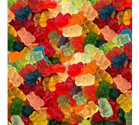 Gummy Bears Sweets, Assorted Fruit Flavours, 0.5 kg Pack