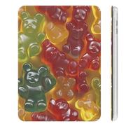 Gummy Bears Tri-fold Tablet Case Compatible with IPAD Mini4/5/6 Soft Protective with Pen Slot