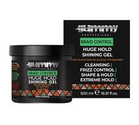 Gummy Braid Control Gel 500 ml - Braid Hair Gel - Ultra Strong Hold for Braids & Cornrows - With Marula & Avocado Oil - Shine & Care - Professional Styling Gel