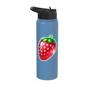 Gummy Candy Strawberry Stainless Steel Insulated Water Bottle