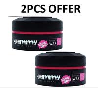 GUMMY EXTRA GLOSS HAIR GEL STYLING WAX 150ML BRAND NEW FORMULA 2 PIECS OFFER