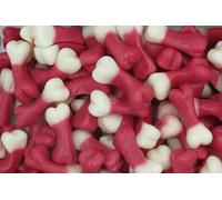 Gummy Jelly Bone Sweets - Halloween Sweets - Bones - 1KG Bag - Ideal For Trick or Treating - Halloween Parties - Gluten Free