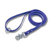 Gummy K9 Biothane Dog Leash, Professional Training Lead, Stainless Steel, New Advanced Safety Clasp, Weatherproof, Waterproof, Long Lasting, 6 Ft (5/8 Purple), Small, Medium, Large Dogs, Made in USA