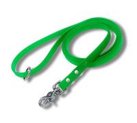 Gummy K9 Biothane Dog Leash, Professional Training Lead, Stainless Steel, New Advanced Safety Clasp, Weatherproof, Waterproof, Long Lasting, 6 Ft (5/8 Green), Small, Medium, Large Dogs, Made in USA