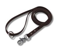 Gummy K9 Biothane Dog Leash, Professional Training Lead, Stainless Steel, New Advanced Safety Clasp, Weatherproof, Waterproof, Long Lasting, 6 Ft (5/8 Brown), Small, Medium, Large Dogs, Made in USA
