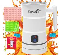 Gummy Maker Machine, Oil Infused Gummy Candy Maker, DIY Edible Gummy, Jelly & Pudding, Gummy Making Kit, , Include 1 Bear Mold, 1 Fruit Mold, 2 Dropper &1 Mixing Stick 5-Years Free Replacement (White)