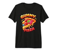 Gummy Pizza Candy Sweet Slice Premium T-Shirt