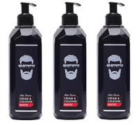 GUMMY Professional Aftershave Cream & Cologne Invite 400ml (Pack Of 3)
