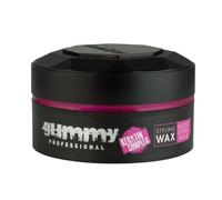 Gummy Professional Hair Styling Wax, Extra Strong Shine, Keratin Complex, 150 ml, Black