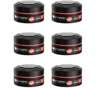 Gummy Professional - Hair Styling Wax Ultra Hold (Red) - Keratin Complex 150ml PACK OF 6