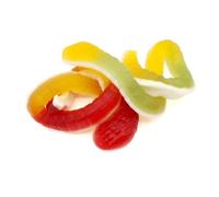 Gummy Python Jelly Snakes 500g - Fruity Flavoured Giant Gummy Sweets Bag - Chewy Multicolour Snakes Treats for Sharing, Parties, or Pick and Mix - Halal Certified