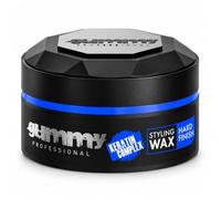 Gummy Styling Wax 150 ml Hard Finish | Firm Sculpting Wax for Short Thick Hair, Hard Hold Spiky Styles, Daily Use.