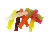 Gummy Vegan Gummy Sweets - Assorted Jelly Candy Bulk Bags - Retro Pick & Mix Treats - 0.3kg - Meerkats