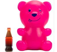 Gummymals Squishy Gummy Interactive Pet Bear with 10 Reactions & Sounds - Pink