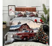 Gumntun Comforter Insert Super King Size Christmas Tree, Lightweight Down Alternative Duvet, Fluffy Microfibre Super King Quilt for Kids, Teens, and Adults 102"x 86" (260x220 cm)_22910a