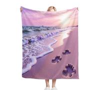 Gumntun Single Fleece Throw Blankets Pink Patterns, 40x50 Inch Blanket & Throw for All Seasons, Fluffy Flannel Blanket for Boys Girls Adults Teens 100x130 cm_3897a