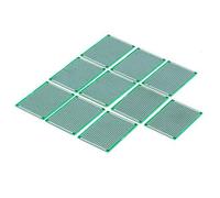 Gump's grocery 5PCS Double Side Prototype PCB Tinned Universal Breadboard 5x7 cm 50mmx70mm FR4