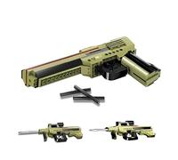 Gun Building Block, 3 in 1 Simulation Blaster Technik Model Toys, 202 PCS DIY Bricks Military Set Weapon Model, Ideas Gift for Boys Kids Adults, Compatible with Major Brands