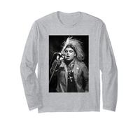 Gun Club Jeffrey Lee Pierce Live By David Corio Long Sleeve T-Shirt