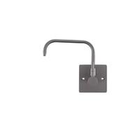 Gun Gray Wall Mounted Kitchen Tap for Water Filterr Single Cold Drinking Water Tap 1/4 Connector Stainless Steel,Gun Gray