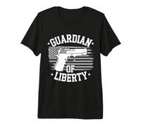 Gun Guardian of Liberty Premium T-Shirt