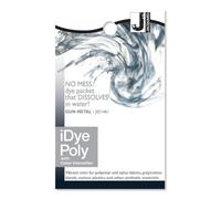Gun Metal Jacquard Idye Poly Synthetic Fabric Dye