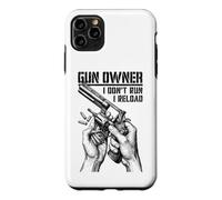 Gun Owner I Don't Run Reload Revolver Handgun Bullet Case for iPhone 11 Pro Max