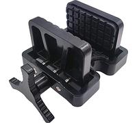 Gun Saddle Shooting Saddle, Cradle, clamp Rest for Tripod primos Stick Rifle Clamp Rifle Carriage (Black)