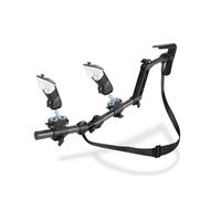 Gun Stock for Meta Quest 3, Compatible with VR Meta Quest3 Controller Grips for Enhance Stability and Control Magnetic Stock Rifle Adapter (Black)