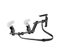 Gun Stock for Quest 2, Compatible with VR Quest2 Controller Grips for Enhance Stability and Control Magnetic Stock Rifle Adapter (Black for Quest2)