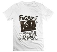 Guncha ManRV Mens Fugazi Guy Ian Joe Brendan T Shirt White L