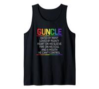 Guncle Hated By Many Loved By Plenty Gay Uncle Godfather Tank Top