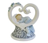Gund Baby Legacy of Love Figurine, Blue, 3.875"