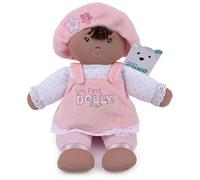 GUND Baby My First Dolly, Plush Doll for Babies and Toddlers, Pink/White, 13”