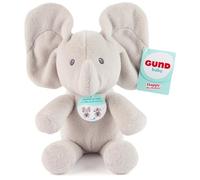 GUND Baby Peek-a-Boo Flappy Elephant Plush, Elephant Stuffed Animal, Baby Toy for Ages 0 and Up, Grey, 18 cm
