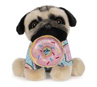 GUND Doug The Pug Donut Dog Stuffed Animal Plush, 9""