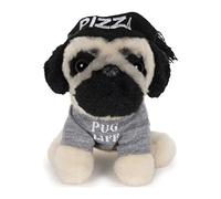 GUND Doug The Pug 5in Pizza