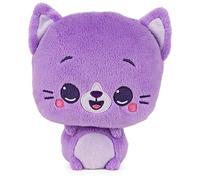 GUND Drops, Peggy Purrs, Expressive Premium Stuffed Animal Soft Plush Pet, Purple, 6