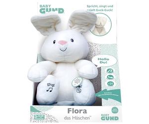 GUND Flora, the singing and speaking bunny, approx. 30 cm / 11.8"
