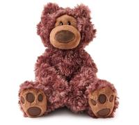 GUND Forever Friends: Philbin Classic Teddy Bear, As Seen on The View, Premium Stuffed Animal for Ages 0 and Up, Chocolate Brown, 12”