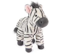 GUND Gemma Zebra Plush, Zebra Stuffed Animal for Ages 1 and Up, Gray/White, 12"