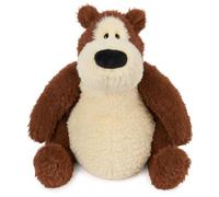 GUND Goober 11-Inch Classic Brown Teddy Bear Plush Toy for Ages 0+ | Faux Suede Accents and Fluffy Plush Inspire Soothing Comfort, Tactile, Caretaking and Travel Pretend Play; Machine Washable
