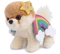 GUND Boo, The World's Cutest Dog Rainbow Plush Pomeranian, Dog Stuffed Animal for Ages 1 and Up, Spring Decor, 12.7 cm