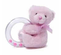 Gund My 1st Teddy (Rattle Pink)